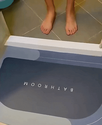 Estante de baño + alfombra Absorbente de REGALO